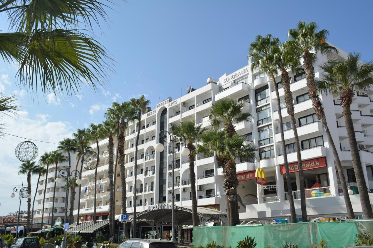 Les Palmiers Sunorama Beach Apartments Lárnaca Exterior foto